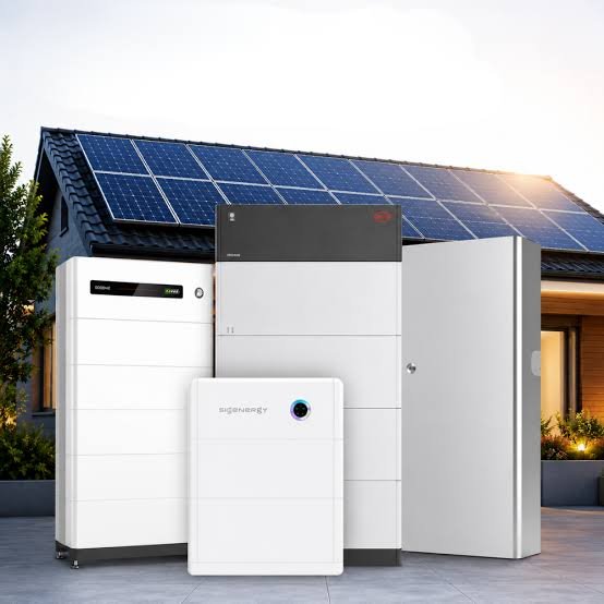 Home solar battery storage systems with rooftop solar panels